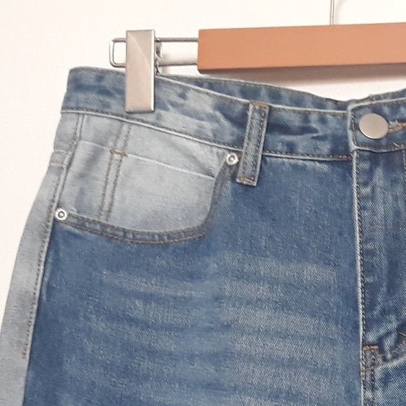 Nasty Gal "Two Sides to Every Story Mom Jeans" Sz. 8 NWT - Picture 8 of 14